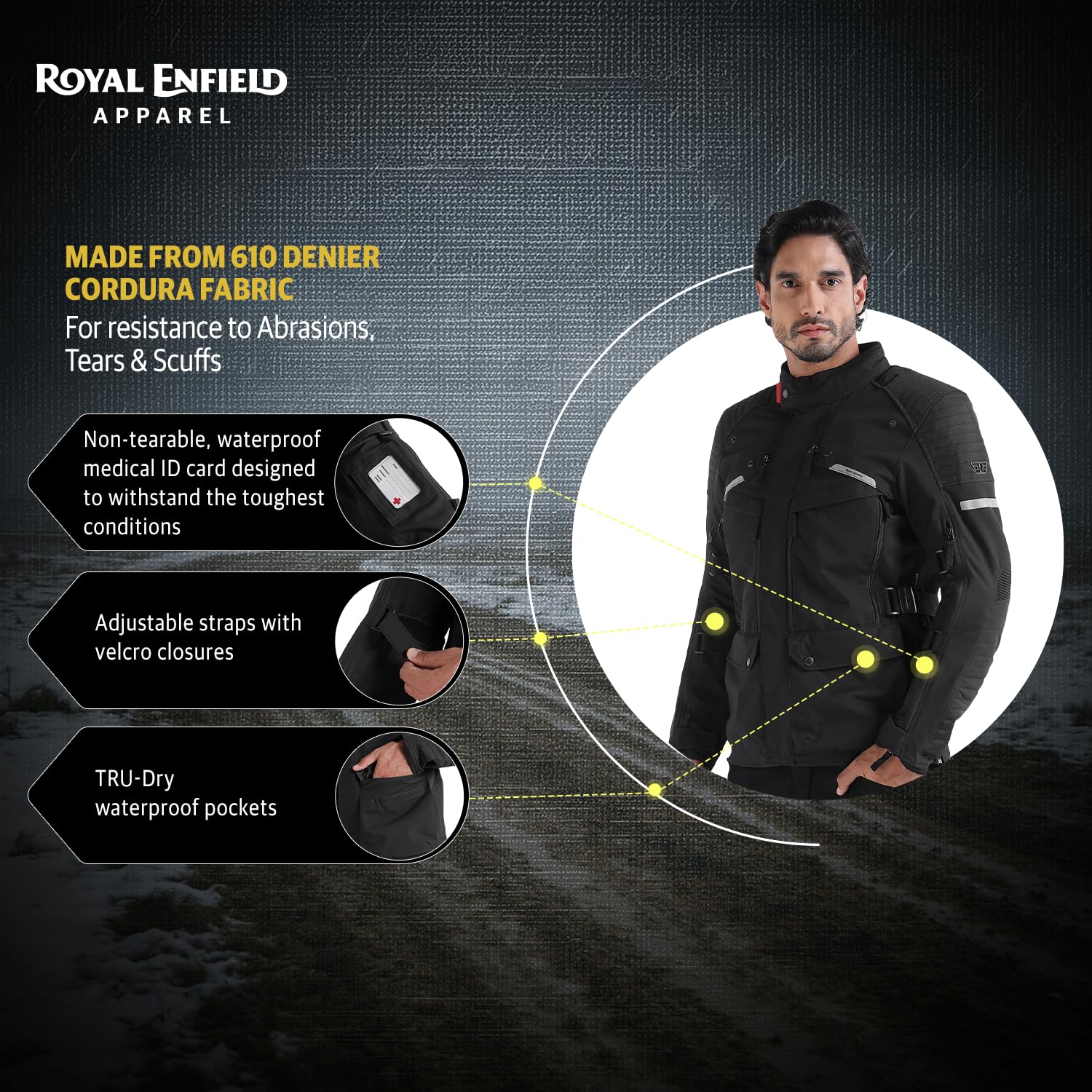 Royal Enfield Nirvik V3 Riding Jacket - Image 4