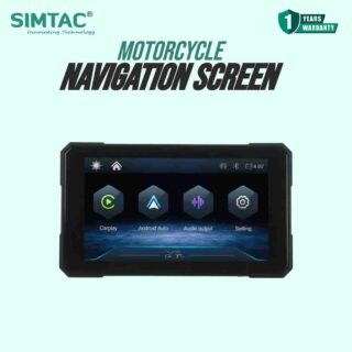 Simtac Quick Detachable Motorcycle GPS CarPlay & Android Auto system – M3