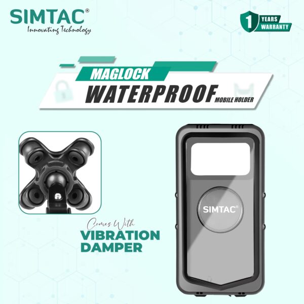 Simtac Maglock waterproof mobile holder