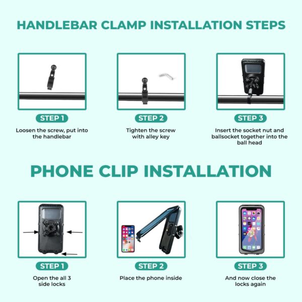 Simtac Maglock waterproof mobile holder - Image 7