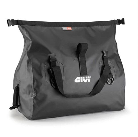 GIVI Waterproof Cylinder Tail Bag 40 Ltr BLACK - Image 3