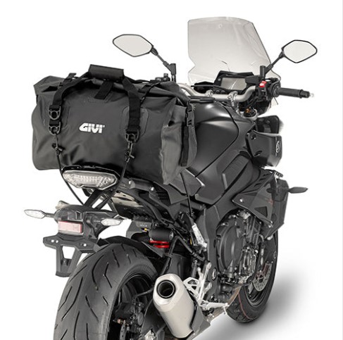 GIVI Waterproof Cylinder Tail Bag 40 Ltr BLACK - Image 4