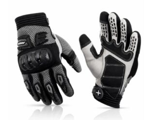 Axor Airstream Riding Gloves - Black Grey