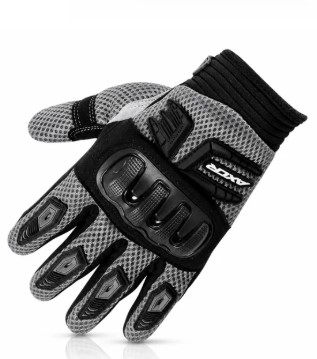 Axor Airstream Riding Gloves - Black Grey - Image 2