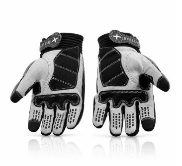 Axor Airstream Riding Gloves - Black Grey - Image 3