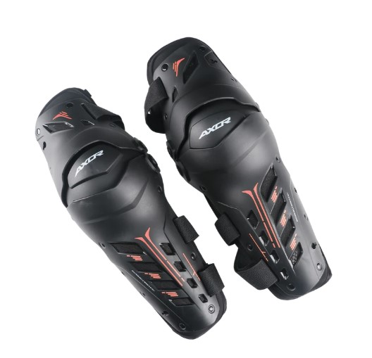 AXOR IMPACT-X KNEE GUARD BLACK RED - Image 3