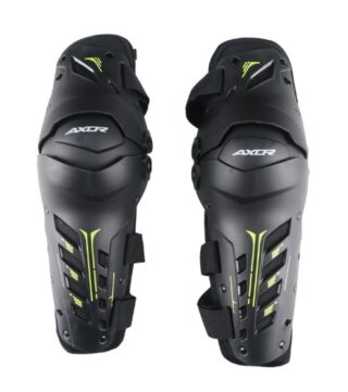 AXOR IMPACT-X KNEE GUARD BLACK NEON YELLOW