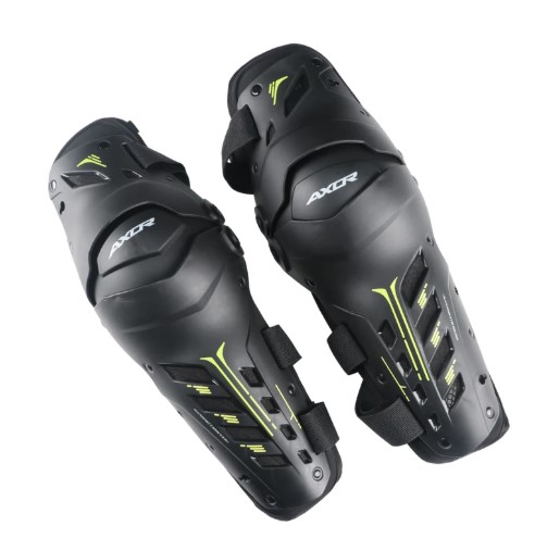 AXOR IMPACT-X KNEE GUARD BLACK NEON YELLOW - Image 3