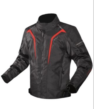 SEPANG JACKET - BLACK RED - CE CLASS A CERTIFIED