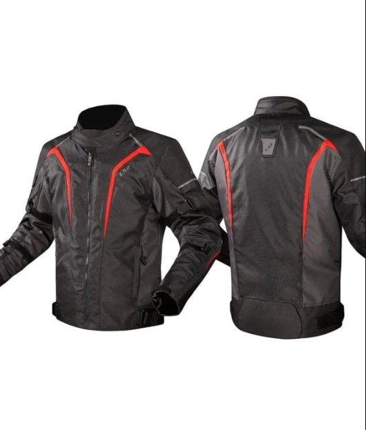 SEPANG JACKET - BLACK RED - CE CLASS A CERTIFIED - Image 3
