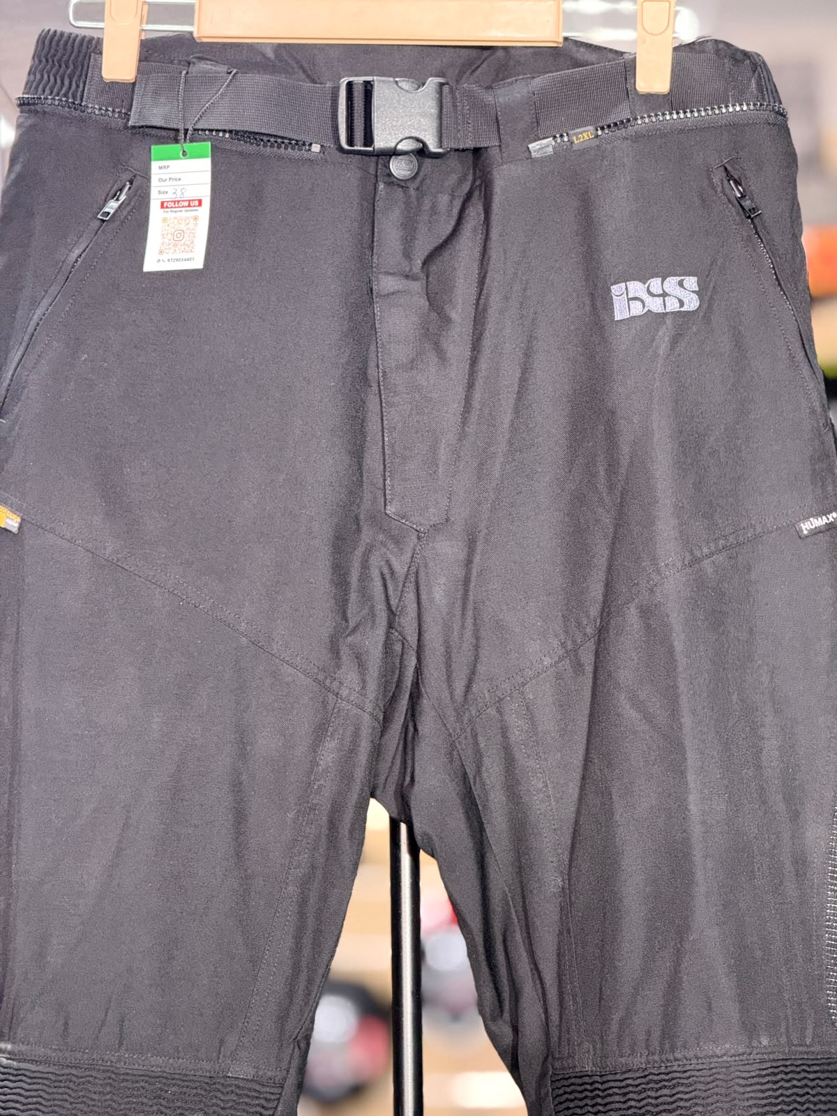 IXS TOURING RIDING PANT WITH LEVEL 2 PROTECTION SIZE 38 WAIST - Image 2