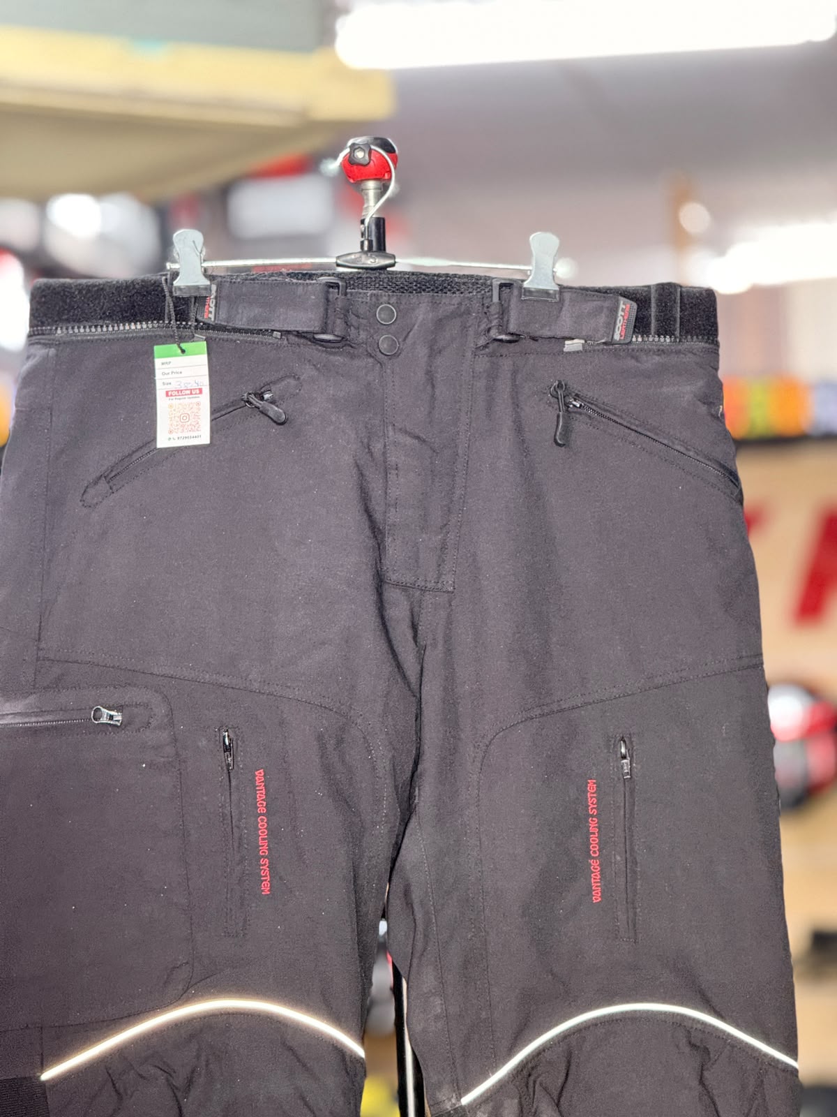 SCOTT TOURING RIDING PANT WITH LEVEL 2 PROTECTION SIZE 38 WAIST - Image 5