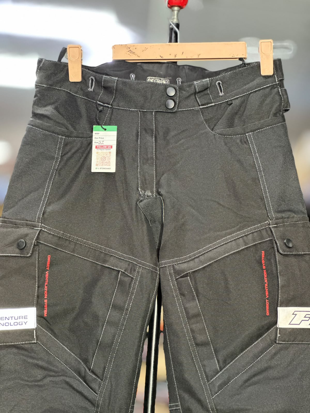FLM TOURING RIDING PANT WITH LEVEL 2 PROTECTION SIZE 30 WAIST - Image 5