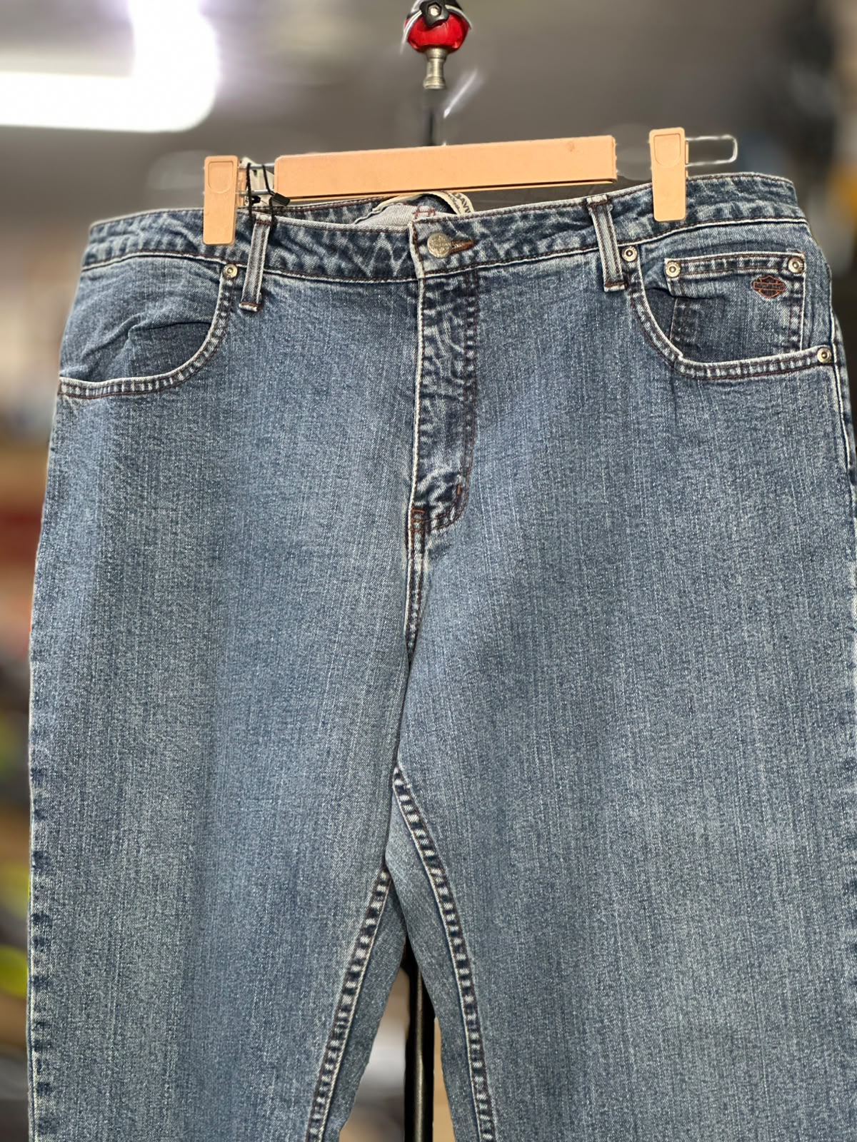 HALREY DAVIDSON DENIM PANT WITH LEVEL 2 PROTECTION SIZE 38 WAIST - Image 4