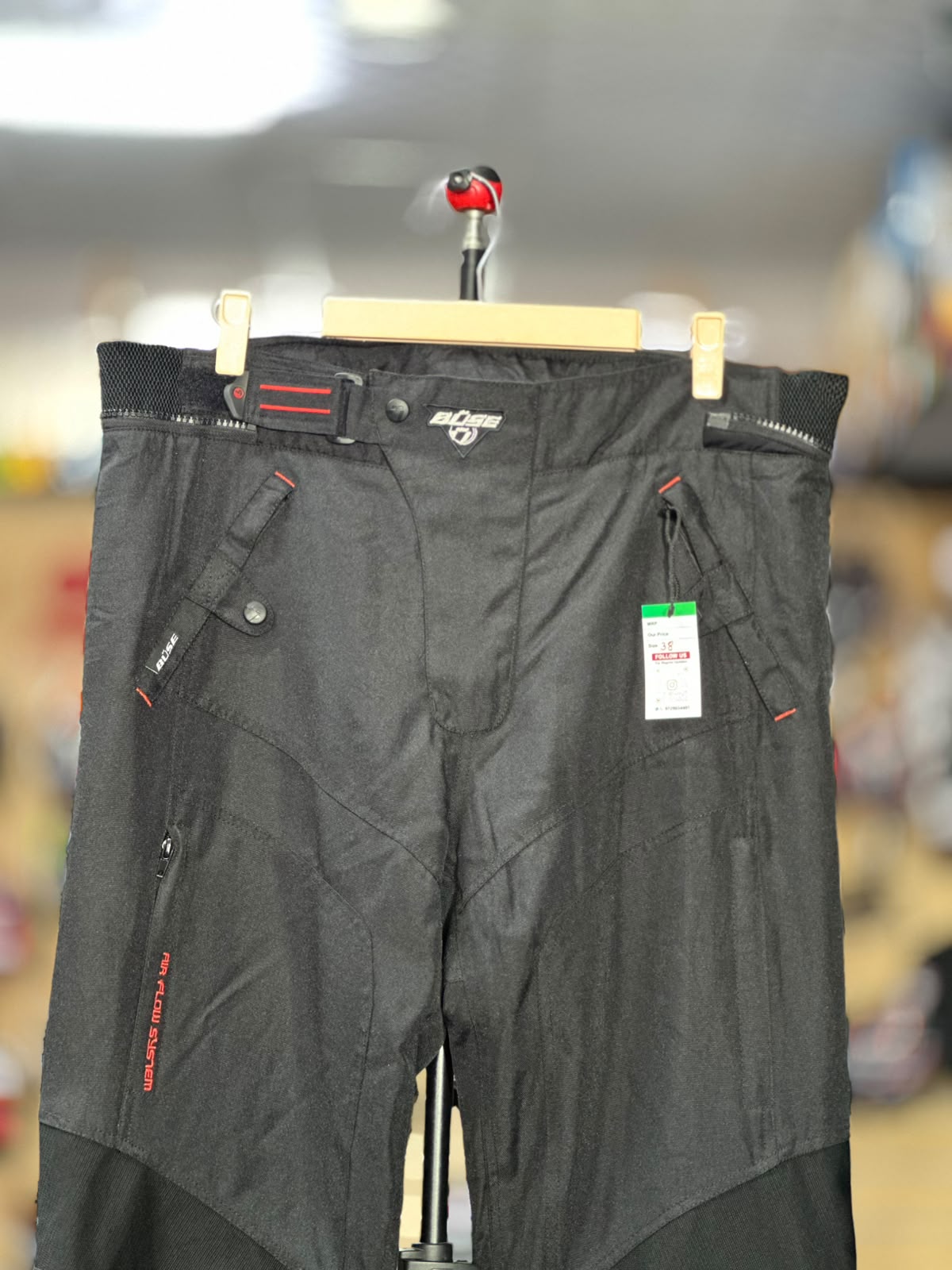 BUSE TOURING RIDING PANT WITH LEVEL 2 PROTECTION SIZE 38 WAIST - Image 6