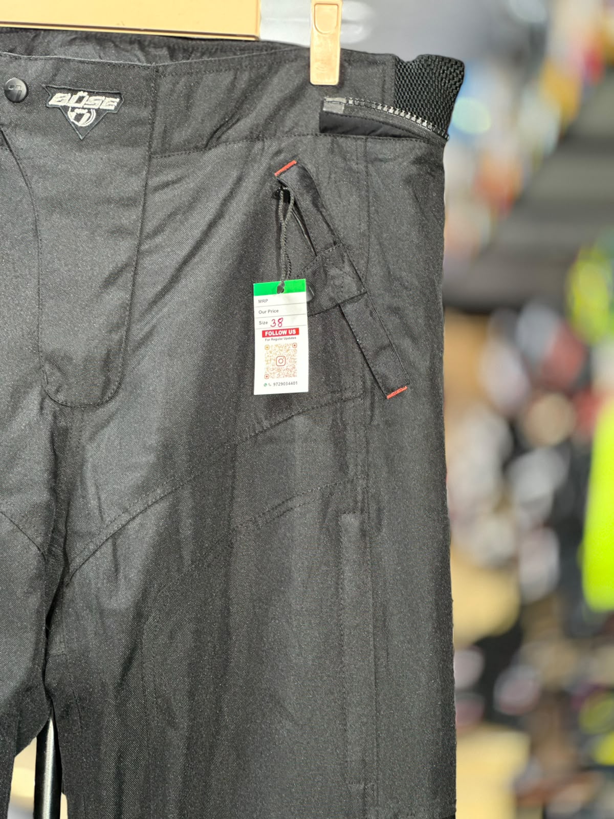 BUSE TOURING RIDING PANT WITH LEVEL 2 PROTECTION SIZE 38 WAIST - Image 4