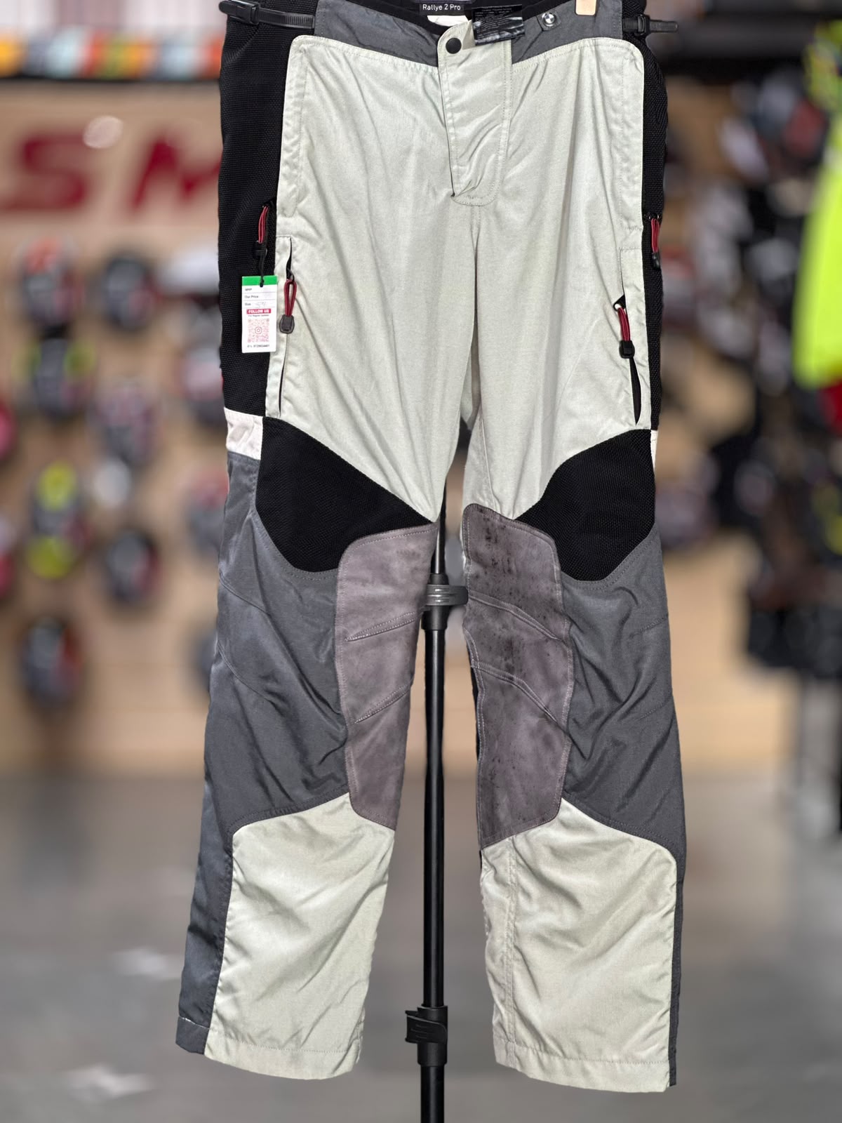 BMW MOTERRAD RALLY TOURING RIDING PANT WITH LEVEL 2 PROTECTION SIZE 34 WAIST