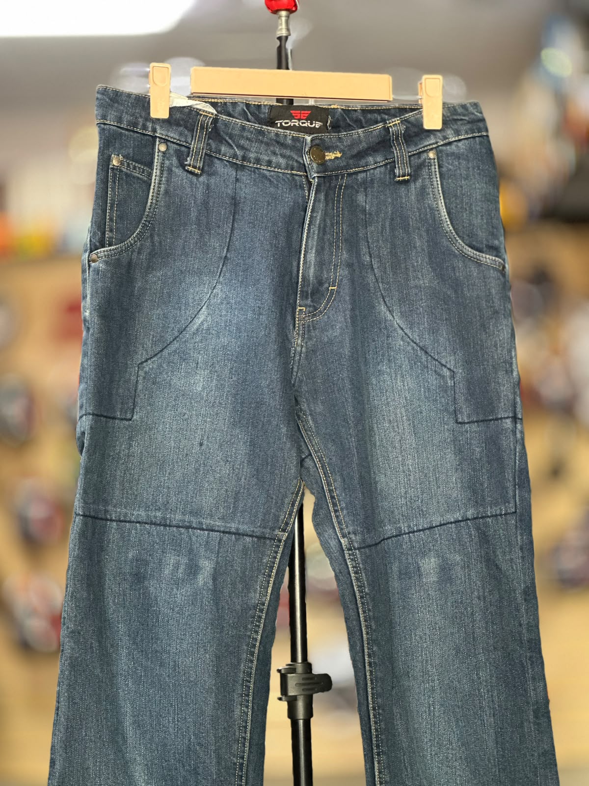 TORQUE RIDING DENIM PANT WITH LEVEL 2 PROTECTION SIZE 34 WAIST - Image 3