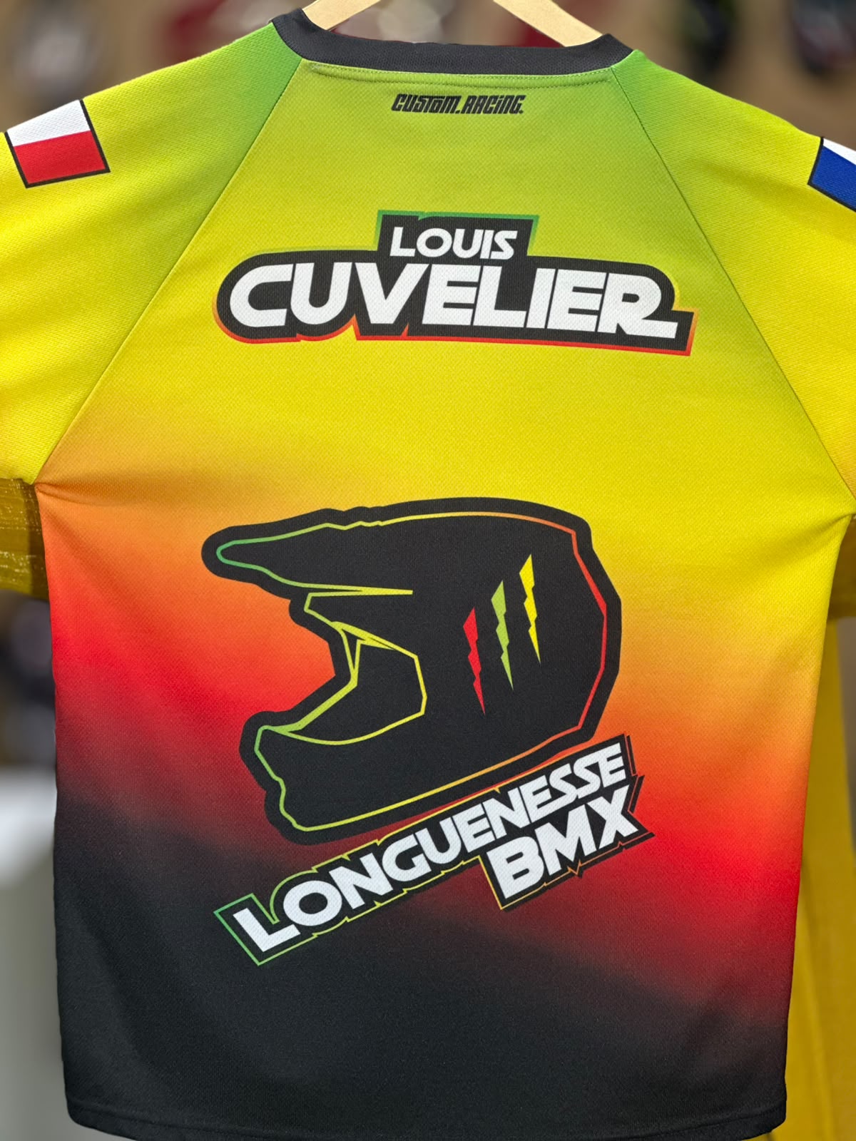 CUSTOM RACING MX JERSY SIZE S - Image 5