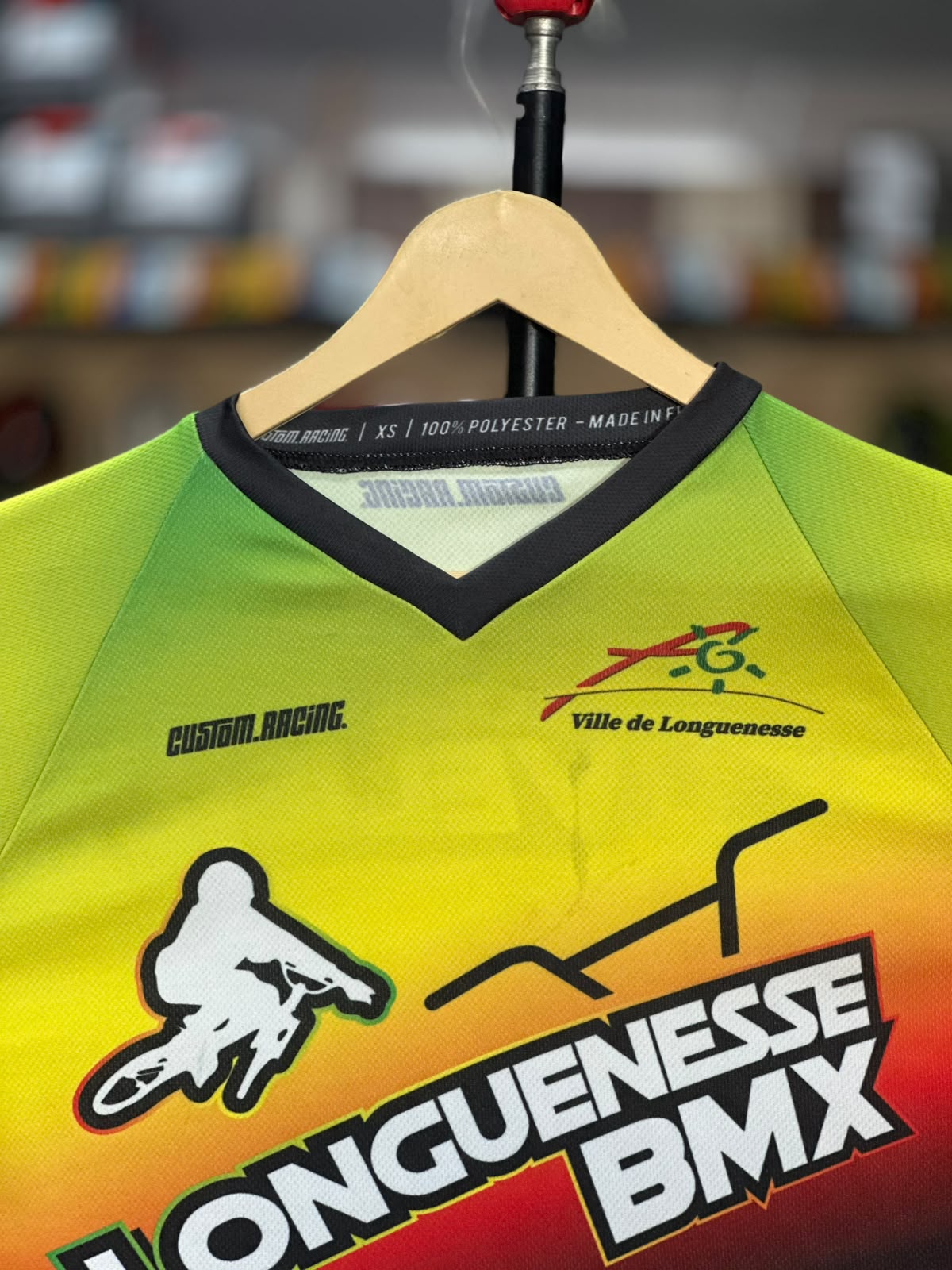 CUSTOM RACING MX JERSY SIZE S - Image 2