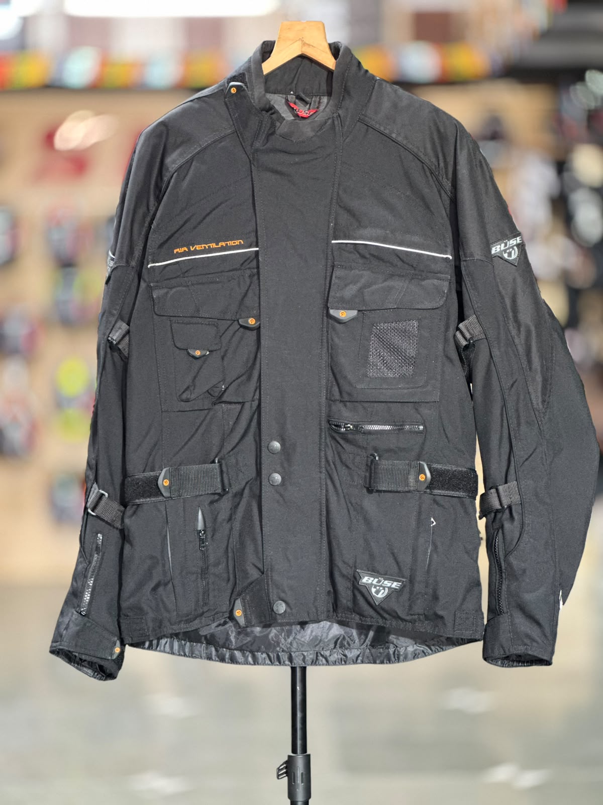 BUSE TOURING RIDING JACKET WITH LEVEL 2 PROTECTION SIZE S (38 Chest)